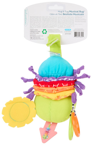 Thumbnail 2: Infantino Baby Hug & Tug Musical Bug 