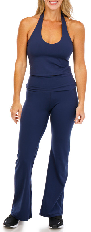 Thumbnail 1: HARMONY & BALANCE Women's Active 2 Pc Flare Leggings Set 