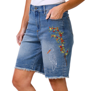Thumbnail 3: Driftwood Women's Brielle Bermuda Shorts  