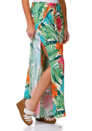 Thumbnail 3: Cece Women's Elastic Flowy Print Pants  