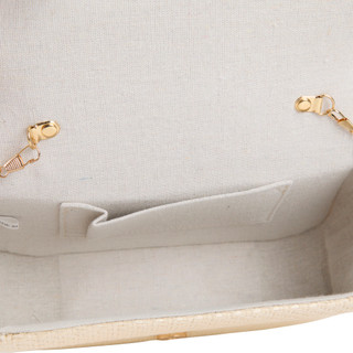 Thumbnail 4: D'Margeaux Floral Woven Satchel with Bamboo Handle 