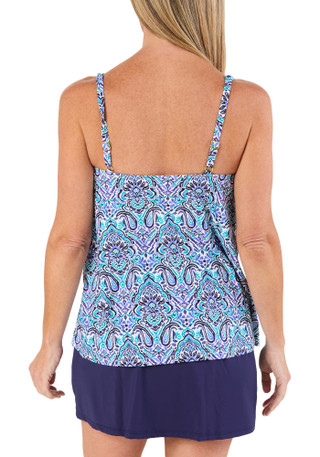 Thumbnail 3: Leilani Women's 2 Pc Bora Bora Tankini Set 