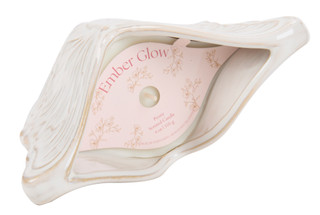 Thumbnail 2: Ember Glow 4 oz Peony Scented Ceramic Butterfly Candle 