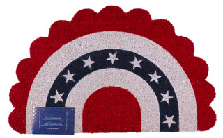 Thumbnail 1: Stitch & Weft 20x32 Americana Bunting Doormat 