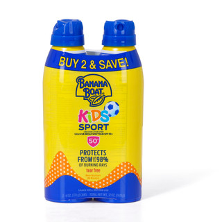 Thumbnail 1: Banana Boat Kids Whole Body Unscented Sunscreen Spray 