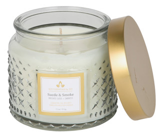 Thumbnail 1: Soy Essentials by Soi 11 oz Suede & Smoke Scented Candle 