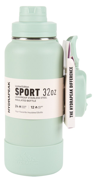 Thumbnail 1: Hydrapeak 32 oz Stainless Steel Sport Water Bottle 