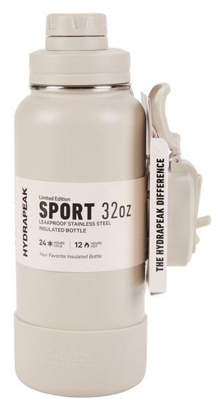 Thumbnail 1: Hydrapeak 32 oz Stainless Steel Sport Water Bottle 