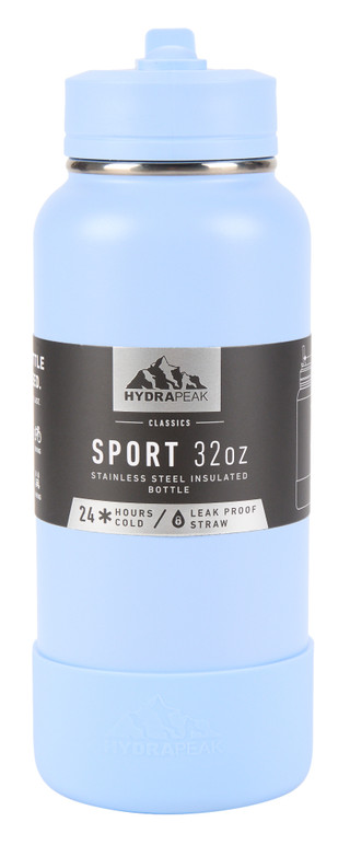 Thumbnail 1: Hydrapeak 32 oz Stainless Steel Sport Water Bottle 