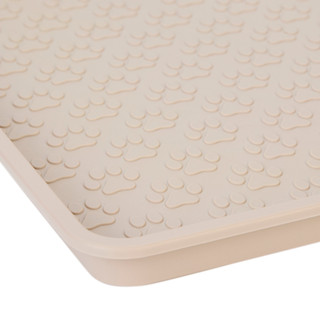 Thumbnail 3: Max & Lucy Non-Slip Paw Print Pet Bowl Mat 