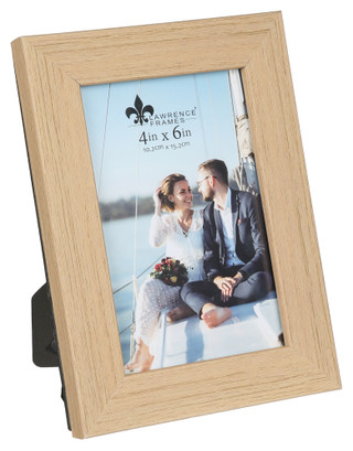 Thumbnail 1: Lawrence Frames 4x6 Wooden Picture Frame 