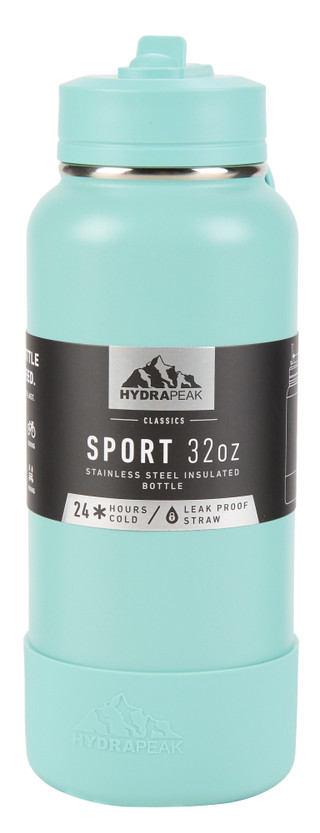 Thumbnail 1: Hydrapeak 32 oz Stainless Steel Sport Water Bottle 