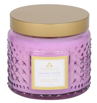Thumbnail 2: Soy Essentials by Soi 11 oz Lavender Vanilla Scented Candle 