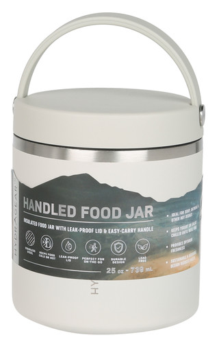 Thumbnail 1: Hydragear 25 oz Insulated Food Jar with Handle 