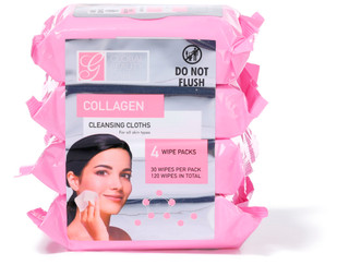 Thumbnail 1: Global Beauty Care 4 Pk Collagen Cleansing Wipes 