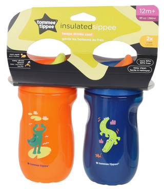 Thumbnail 1: Tommee Tippee 2 Pk Dino Insulated Sippee Cups 