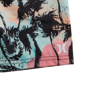 Thumbnail 2: Hurley Little Boys 2 Pc Short Sleeve Swim Shirt & Trunks Set 