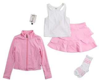 Thumbnail 1: Kensie Girls Active 5 Pc Skirt Set  