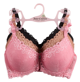Thumbnail 1: Juicy Couture Women's 3 Pk Lace Trim Bras 