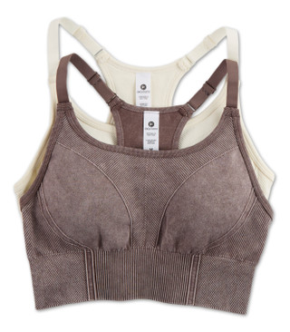 Thumbnail 1: 90 Degree Women's 2 Pk Sports Bras 
