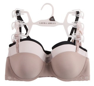 Thumbnail 1: Laura Ashley Women's 3 Pk Bras 