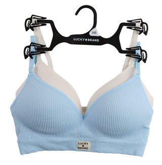 Thumbnail 1: Lucky Brand Women's 2 Pk Ribbed Bralettes 