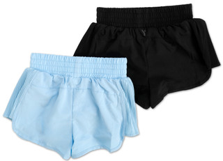 Thumbnail 2: Yogalicious Little Girls Active 2 Pk Shorts  
