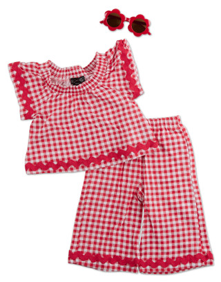 Thumbnail 1: Freestyle Little Girls 2 Pc Pants Set 