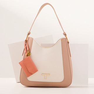 Thumbnail 2: Tahari Pebble Leather Shoulder Bag 