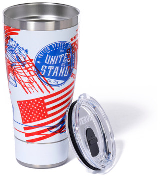 Thumbnail 3: Tervis 30 oz Americana Traveler Tumbler 