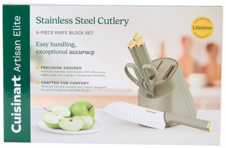 Thumbnail 1: CUISINART 6 Pc Knife Block Set 