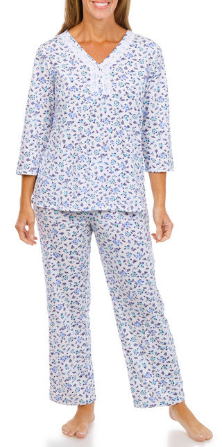 Thumbnail 1: Carole Hochman Women's 2 Pc Pajama Pants Set 