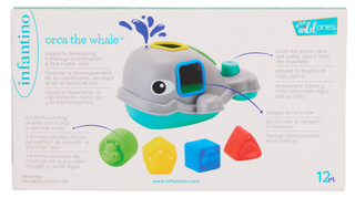 Thumbnail 2: Infantino Baby's Whale Bath Toy 