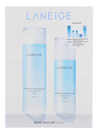 Thumbnail 1: LANEIGE 2-Piece Basic Duo Set Light Skincare Set  