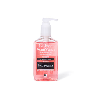Thumbnail 1: NEUTROGENA 5.9 oz Oil Free Pink Grapefruit Acne Wash 
