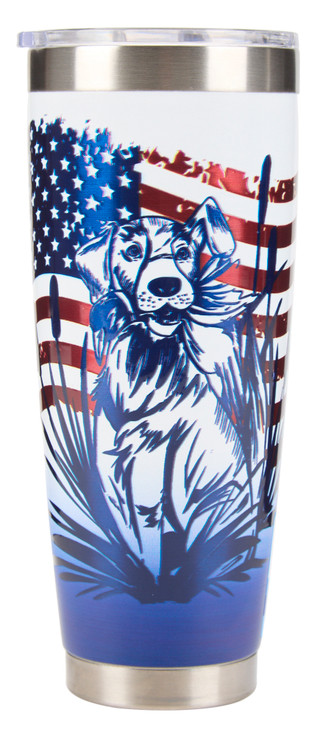 Thumbnail 1: Brighten the Season 30 Oz American Field Dog Tumbler 