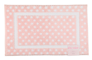 Thumbnail 1: Betsey Johnson 20x32 Skid Resistant Polka Dot Bath Rug 