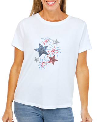 Thumbnail 1: Remi Jones Women's Americana Star Front Top  