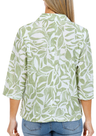 Thumbnail 2: Soho Apparel Women's Tropical Print Blazer  