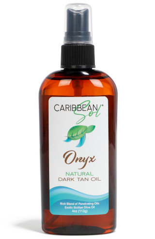 Thumbnail 1: Caribbean Sol Onyx Natural Dark Tan Oil, 4 oz 