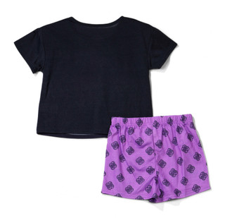 Thumbnail 2: K-Pop Demon Hunters Girls 2 Pc Huntrix Pajama Shorts Set 