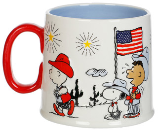 Thumbnail 1: Peanuts Western Americana Mug 