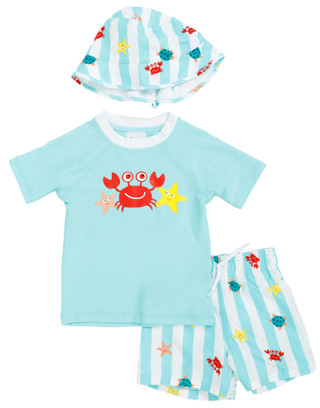 Thumbnail 1: Floatimini Toddler Boys 3 Pc Swim Shorts Set 