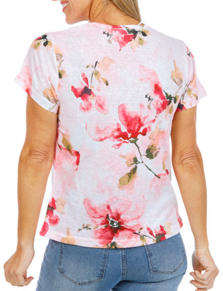 Thumbnail 2: Milano Women's Floral Print Top  