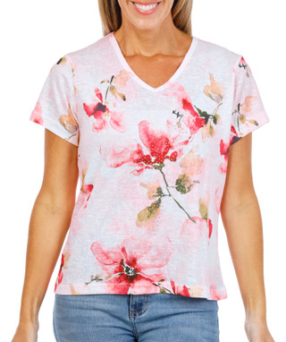 Thumbnail 1: Milano Women's Floral Print Top  