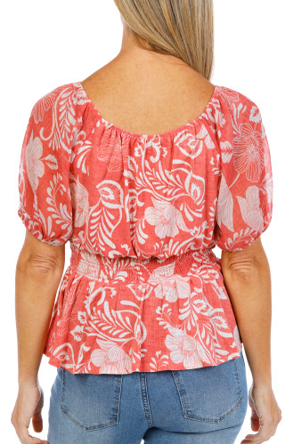 Thumbnail 2: Status by Chenault Women's Floral Print Top  