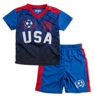 Thumbnail 1: Fast Action Toddler Boys 2 Pc Shorts Set 