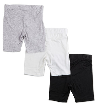 Thumbnail 2: Star Ride Girls 3 Pk Biker Shorts 