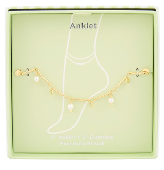 Thumbnail 1: Alexis Bendel Fine Gold Plated Anklet  