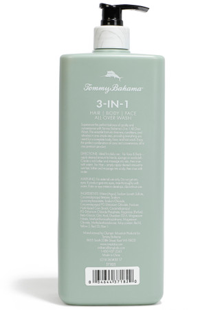 Thumbnail 2: Tommy Bahama 3‑in‑1 Hair, Body & Face Wash - Eucalyptus Mint, 33.8 fl oz 